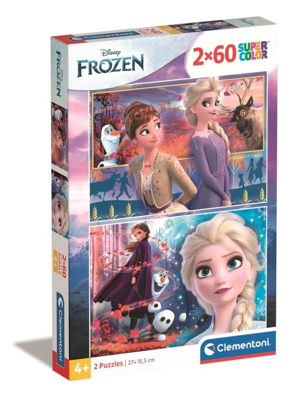 Puzzle 2x60 Frozen 2 - Licencia oficial
