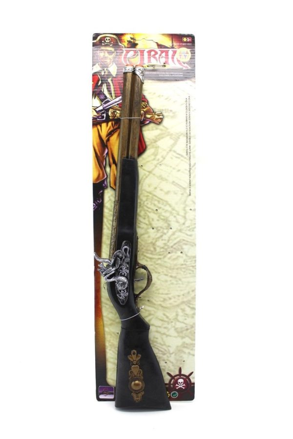 Rifle de Piratas 64X18 cm - Juguetes de Carnaval