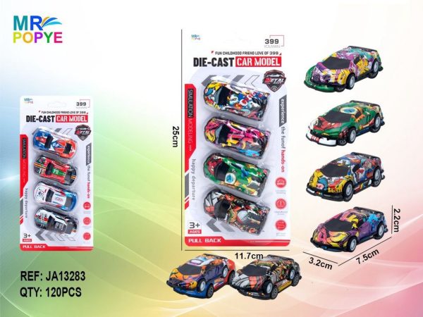 Set blister de coches de 6 modelos - Juguetes de colección y diversión