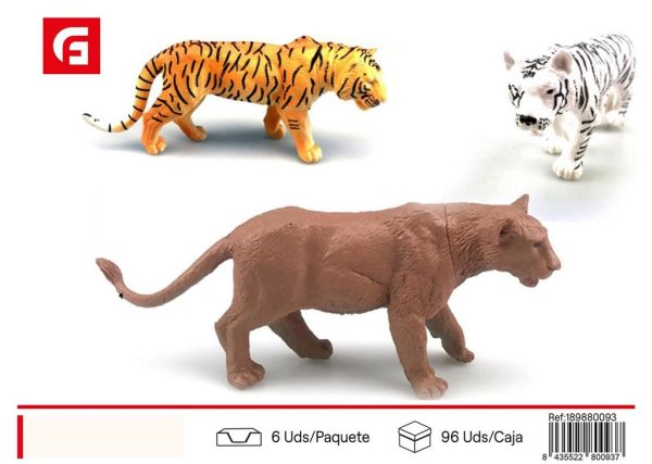 Set de animales de la selva (3 figuras de 5 pulgadas) - Juguetes y animales - Imagen 3
