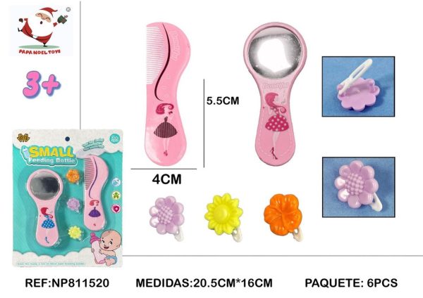 Set de biberón decorativo- Accesorios para bebés y juguetes