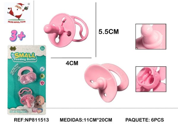 Set de chupetes- Accesorios para bebés y juguetes