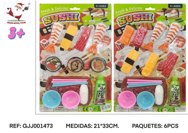 Set de comidas japonesas de juguete - Juguetes de cocina