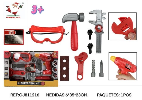 Set de herramientas para niños - Juguetes educativos y de juego simbólico - Imagen 2