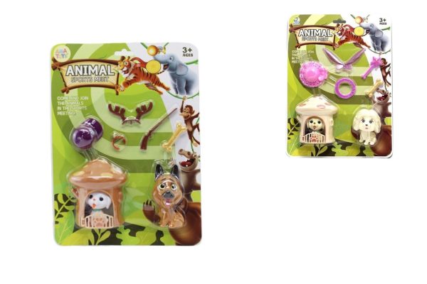 Set de perros 30x20 - Juguetes de blister