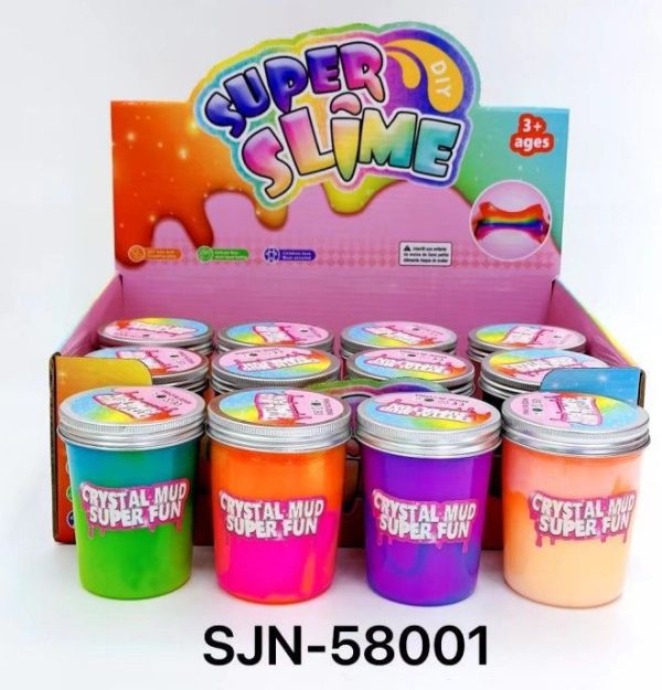 Slime de Cristal de Dos Colores - Juguetes y Sorpresas