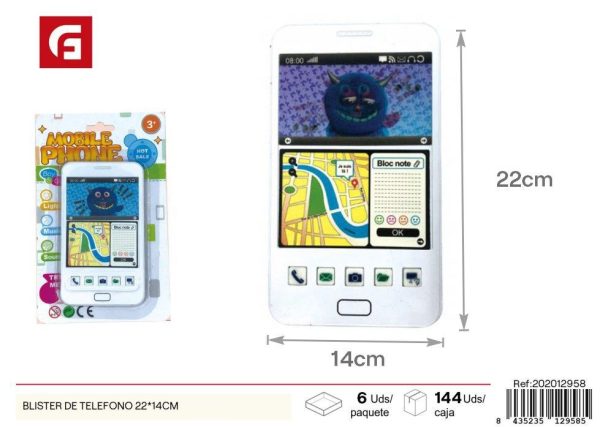Teléfono de juguete 22*14 cm - Juguetes para niños
