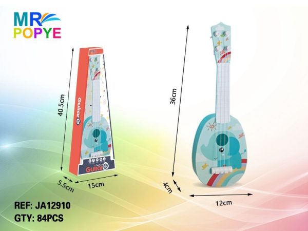 Ukelele infantil 14 pulgadas elefante (goma) - Juguetes musicales