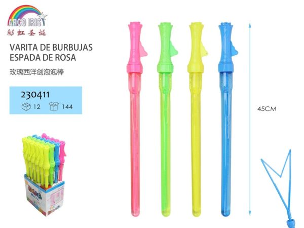 Varita de Burbuja Espada 12U - Juguetes para el Verano