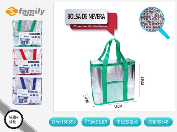Bolsa de nevera grande 36*21*33 cm - Artículos de verano