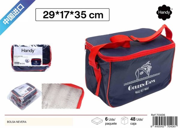 Bolsa nevera 29x17x20 cm - Accesorio para el verano