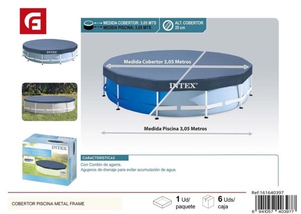 Cubierta piscina Metal Frame - Protección duradera