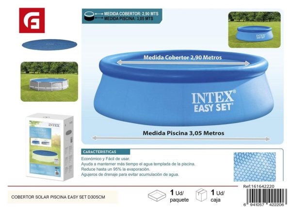 Cubierta solar piscina Easy Set D305 cm - Protección eficiente