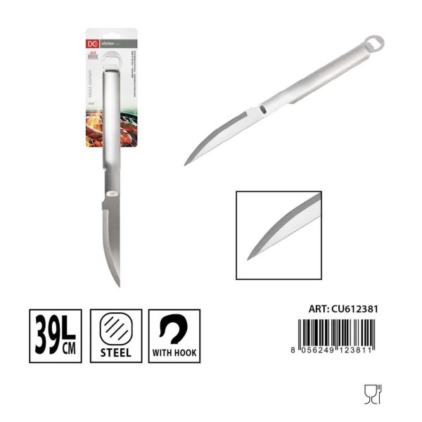 Cuchillo para BBQ de acero inoxidable 39cm - Herramientas de asado