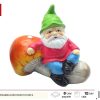 Gnomo de cerámica decorativo en forma de seta - Adornos para jardín - Imagen 2