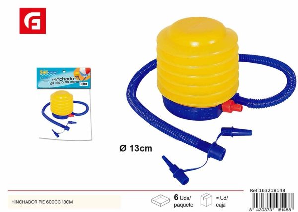 Hinchador de pie 600 cc 13 cm - Accesorios para piscina