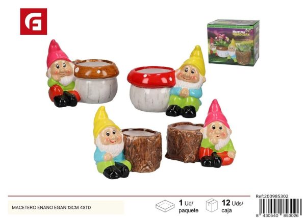 Macetero enano Egan 13 cm - Figuritas y decoración de jardín
