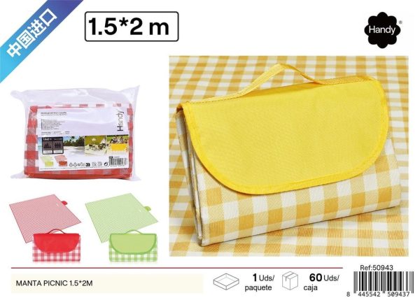 Manta picnic 1.5x2 m - Accesorios de verano