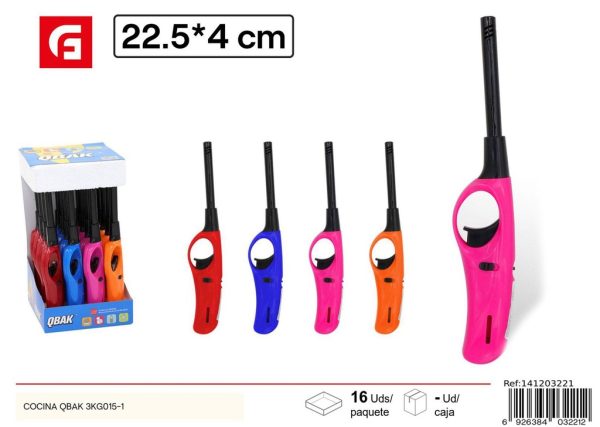 Mechero de cocina 22.5 x 4 cm QBAK HY-219 - Utensilios de cocina