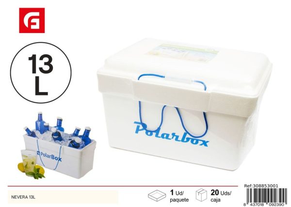 Nevera de foam de 13 litros - Utensilios de verano