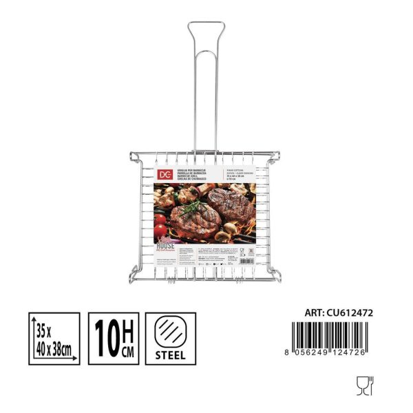 Parrilla DC Casa BBQ 35x40x38h 10cm - Utensilios de barbacoa