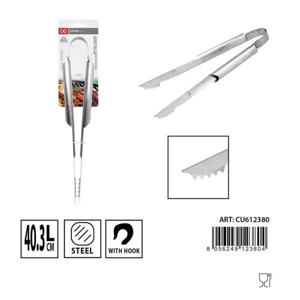 Pinza BBQ de acero inoxidable 40.3 cm - Utensilios de cocina