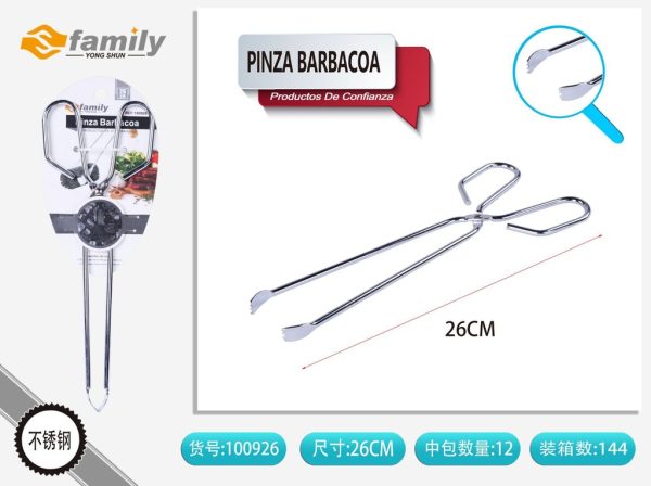 Pinza de barbacoa 26 cm - Utensilios de cocina para asar