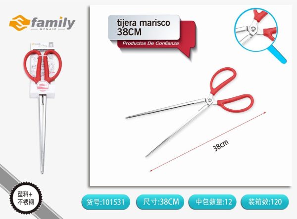 Pinza de marisco modelo A 38cm - Herramientas de asado