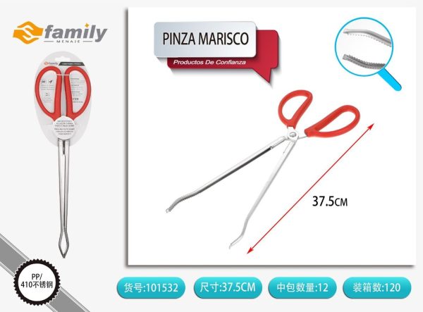 Pinza de marisco modelo B 37.5cm - Herramientas de asado