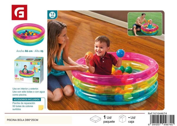 Piscina inflable redonda 86*25cm