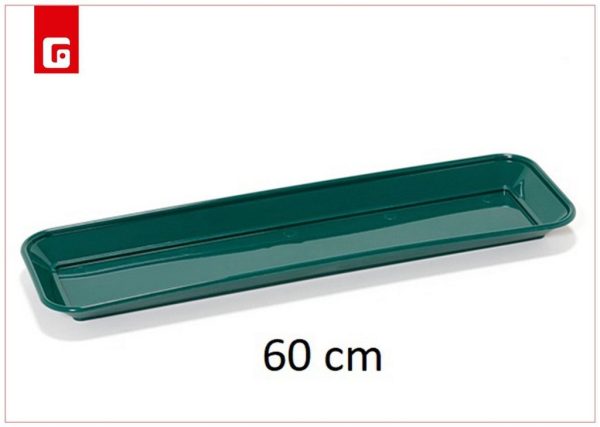 Plato jardinero verde 60cm - Accesorios de jardinería