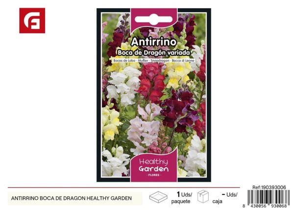 Semillas de antirrhino boca de dragón - Flores vibrantes y jardinería fácil