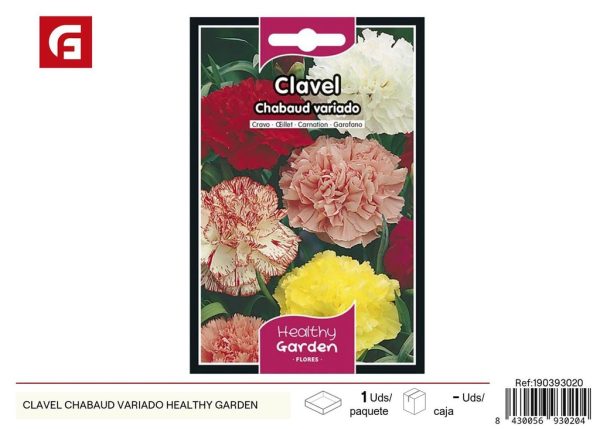 Semillas de clavel chabaud variado - Flores ornamentales y cultivos para el jardín