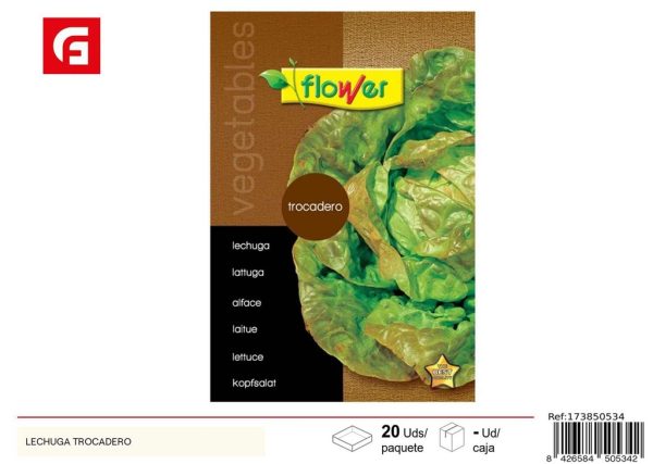 Semillas de lechuga Trocadero - Suministros de jardinería