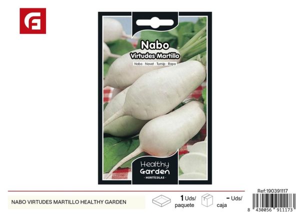Semillas de nabo virtudes martillo - Variedades de raíces saludables