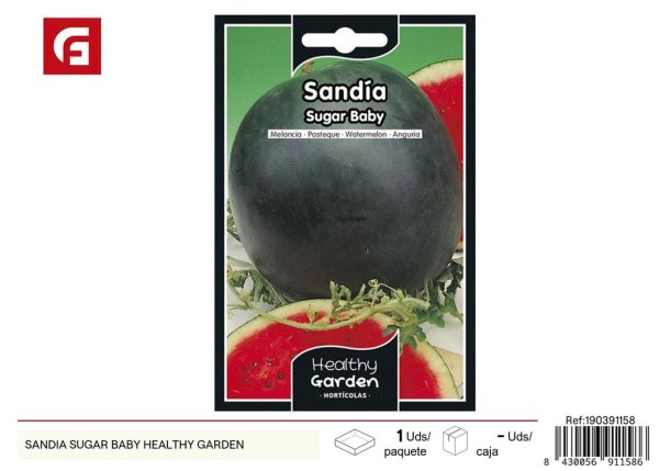 Semillas de sandía sugar baby - Cultivo de frutos pequeños y dulces