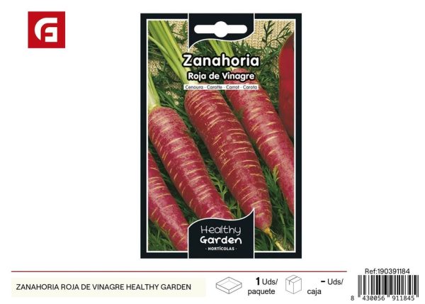 Semillas de zanahoria roja de vinagre - Verduras frescas y saludables