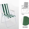 Silla plegable de playa 74x52x38 cm - Muebles de camping