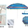 Sombrilla de hierro 180cmx8k - Accesorios para la playa - Imagen 6