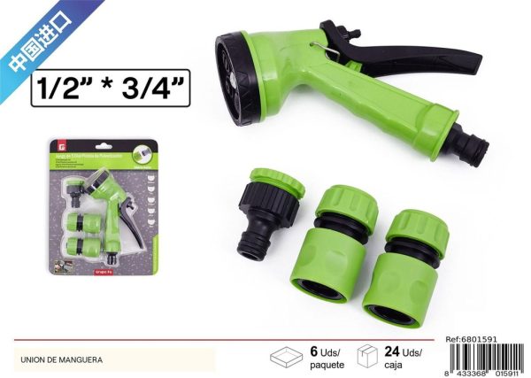 Unión de manguera - Accesorios de jardinería