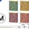 Bolsa de papel kraft estampada 120g 32x26x12 cm - Bolsa de regalo