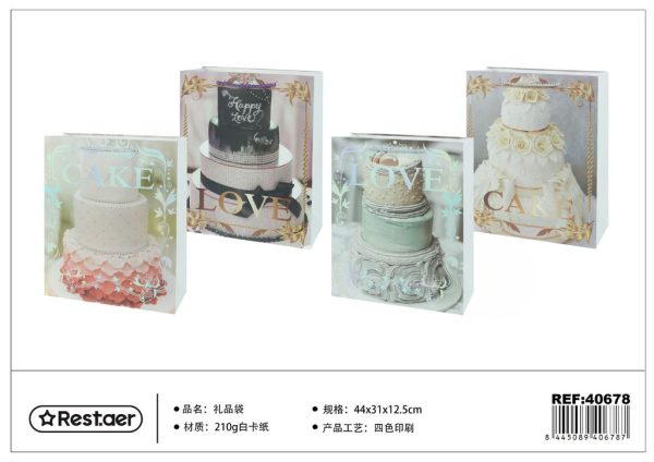Bolsa de regalo 44x31x12 cm - Artículos de regalo