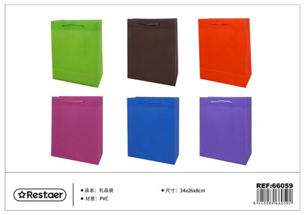 Bolsa de regalo PVC 34x26x8cm - Artículos de regalo