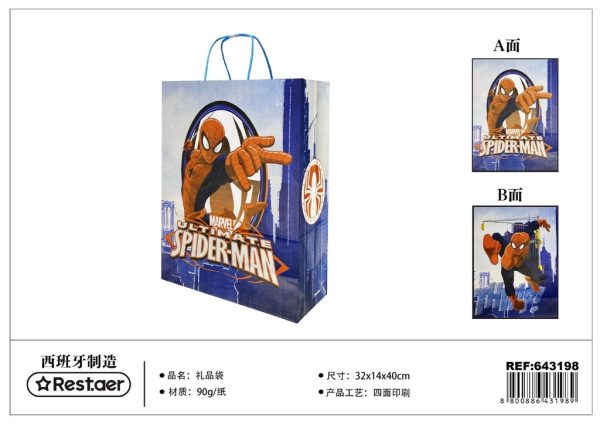 Bolsa de regalo con diseño de caricatura 32x14x40 cm - Artículos de regalo