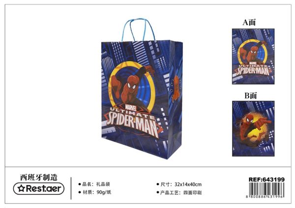 Bolsa de regalo con diseño de caricatura 32x14x40 cm - Artículos de regalo - Imagen 2