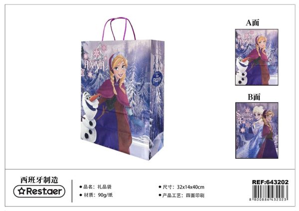 Bolsa de regalo con diseño de caricatura 32x14x40 cm - Artículos de regalo - Imagen 3