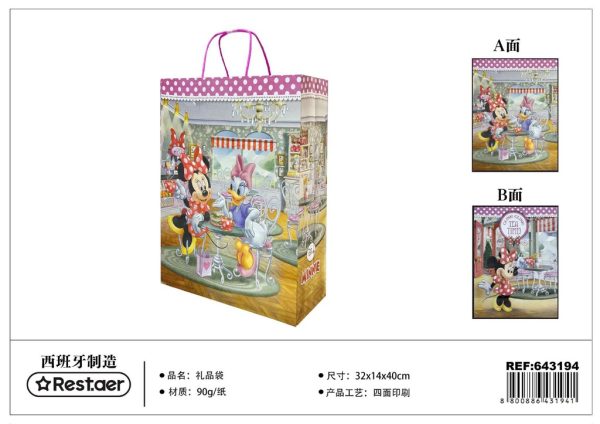 Bolsa de regalo con diseño de caricatura 32x14x40 cm - Artículos de regalo - Imagen 7