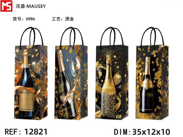 Bolsa de regalo para vinos - Regalos y envoltorios para fiestas