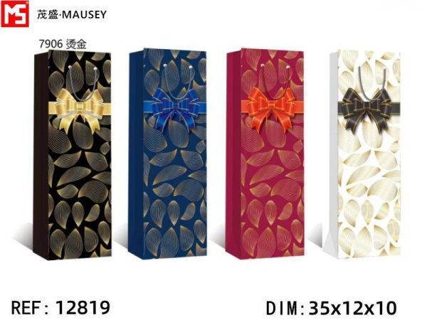 Bolsa de regalo para vinos - Regalos y envoltorios para fiestas - Imagen 2