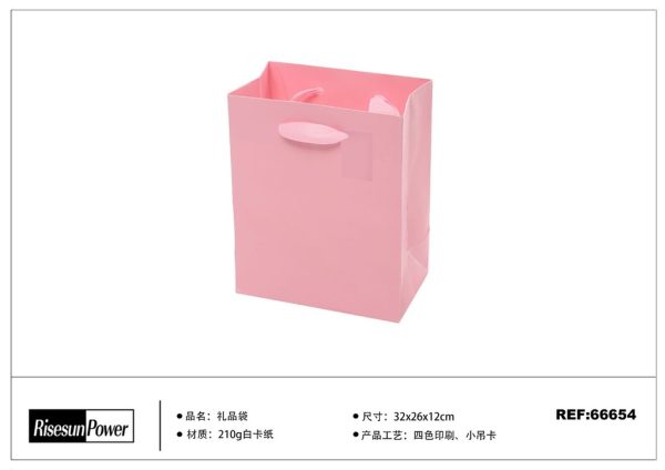 Bolsa de regalo rosa 32*26*10.5 cm - Artículos de regalo